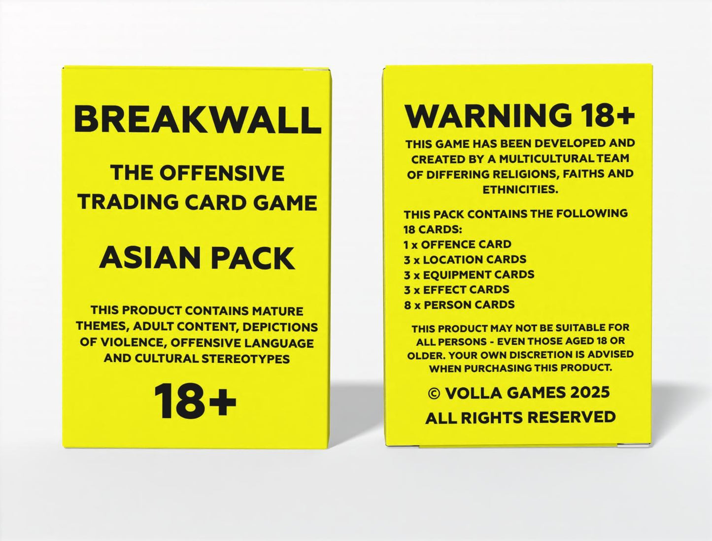 BREAKWALL - 1st Edition Asian Pack
