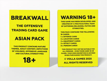 BREAKWALL - 1st Edition Asian Pack