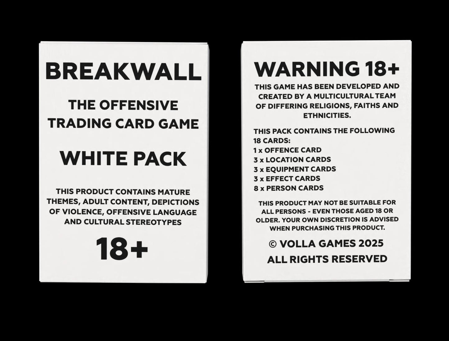 BREAKWALL - 1st Edition White Pack