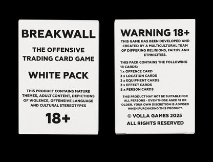 BREAKWALL - 1st Edition White Pack